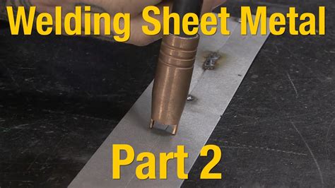 how to weld sheet metal together|welding 16 gauge sheet metal.